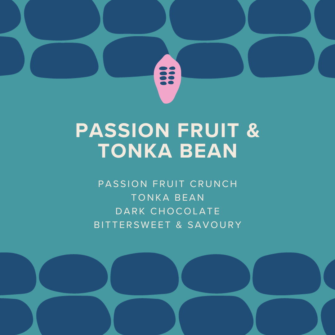 Passion Fruit & Tonka Bean (63% Dark)