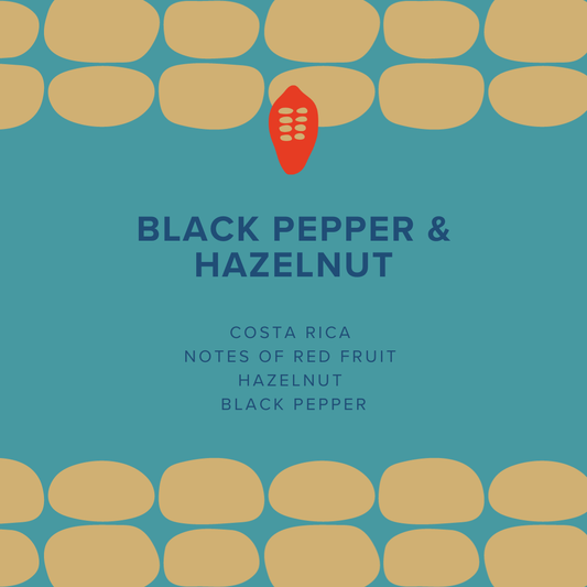 Black Pepper & Hazelnut (43% Milk)