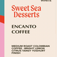 Label for Encanto Coffee Bar