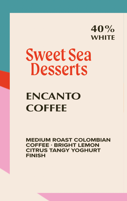 Label for Encanto Coffee Bar