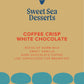 Coffee Crisp, 35% White - Sweet Sea Desserts